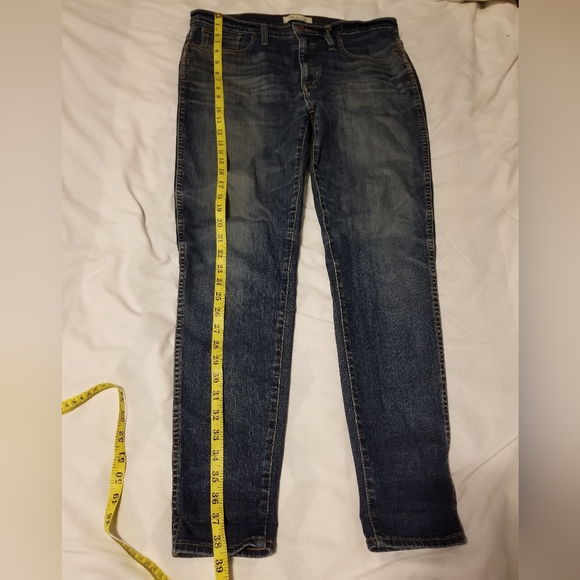 Madewell High_rise Skinny Jeans Women's Color Blue Size 31 - Picture 3 of 9